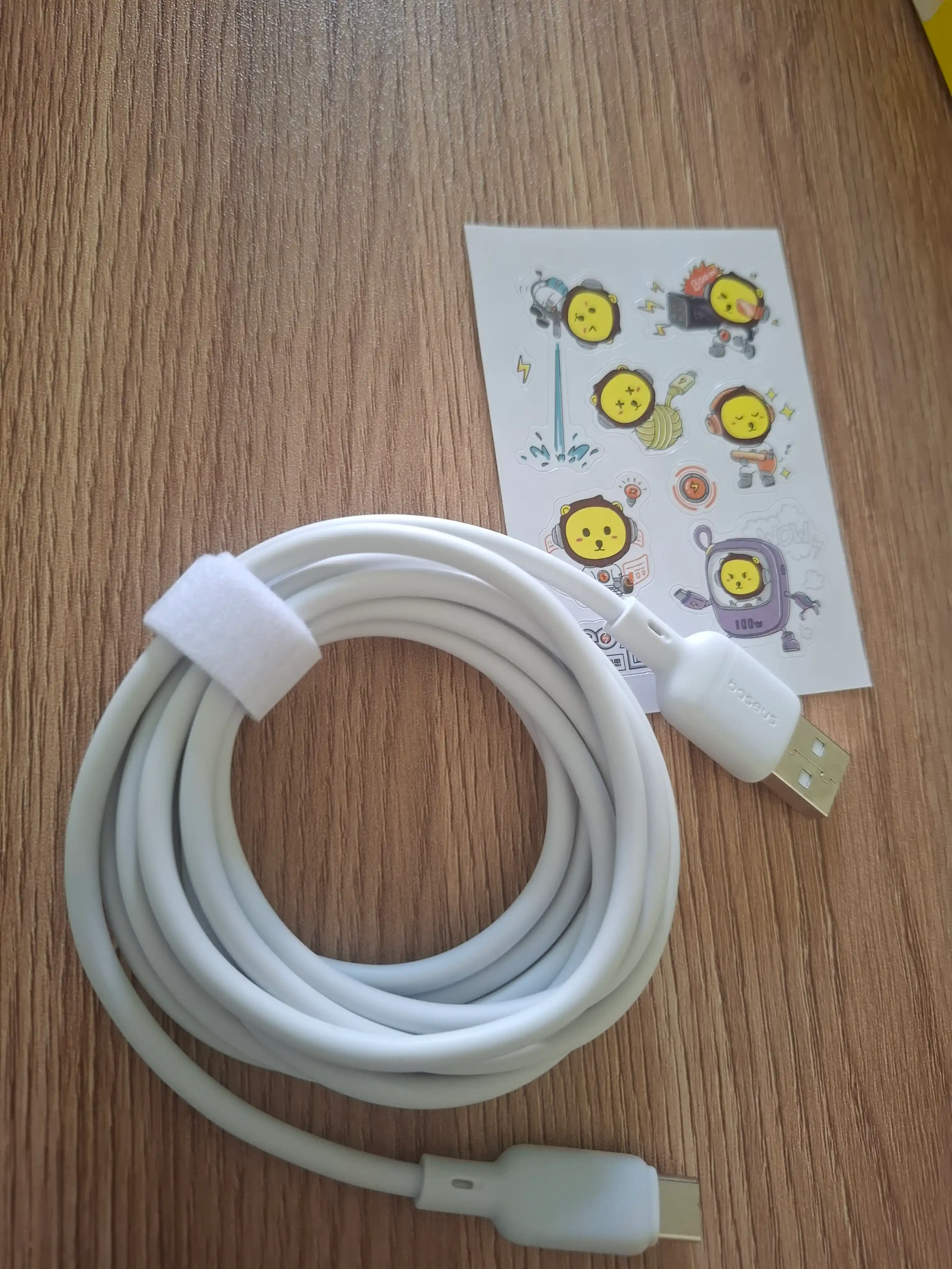 Kabel Baseus Silky USB-A to USB-C 3A, 1 va 2 metr