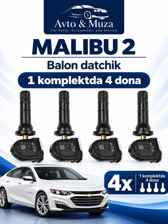 Malibu 2 TPMS sensori, shina bosim datchigi, g‘ildirak sensori, TPMS Chevrolet - 