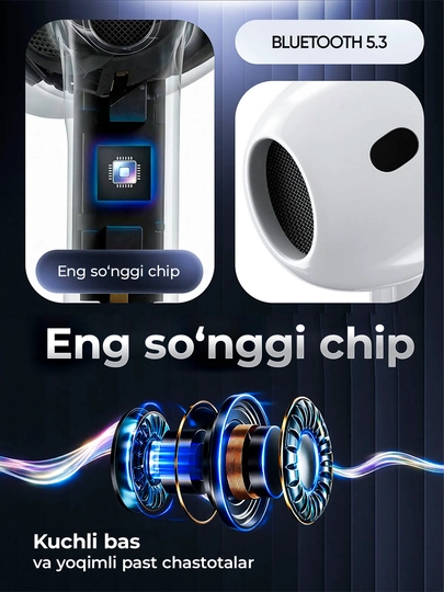 Pods 4 Bluetooth quloqchinlari, ANC simsiz quloqchinlar