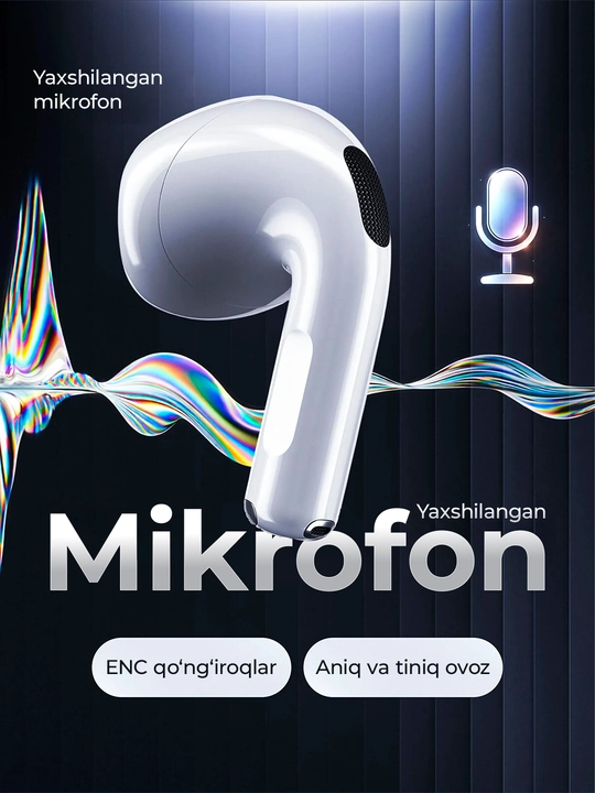 Pods 4 Bluetooth quloqchinlari, ANC simsiz quloqchinlar