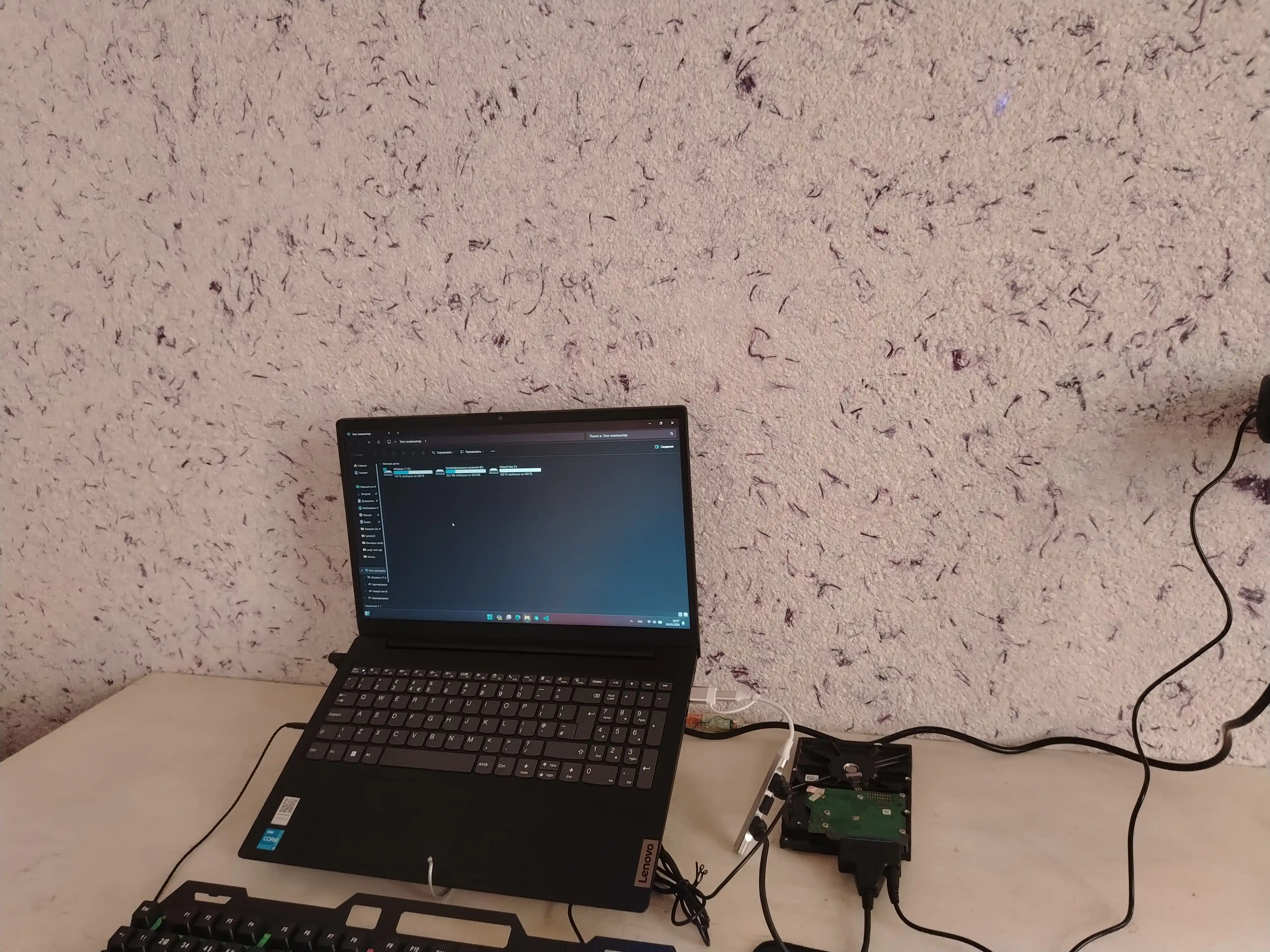 Aдаптер USB-SATA lll кабель-переходник USB 3.0 для SSD-HDD 2'5
