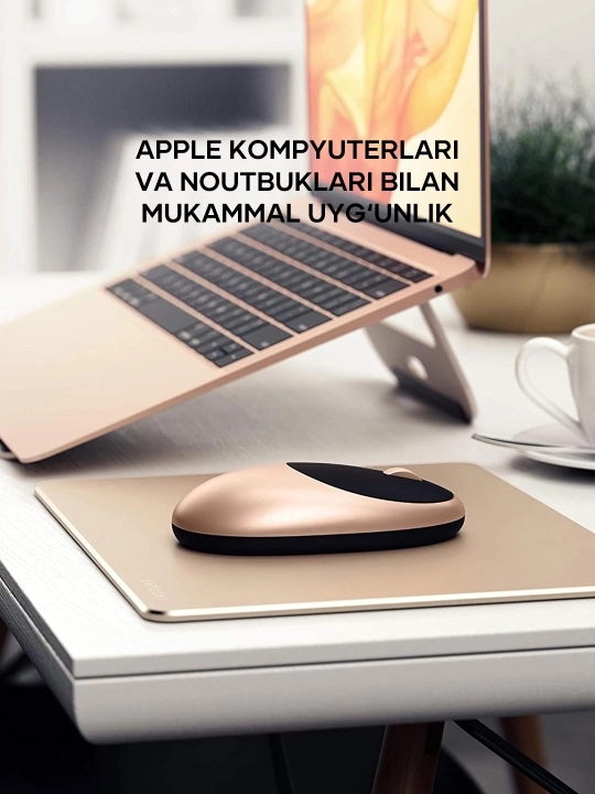 Simsiz sichqoncha Satechi M1 Bluetooth, qayta zaryadlanuvchi sichqoncha