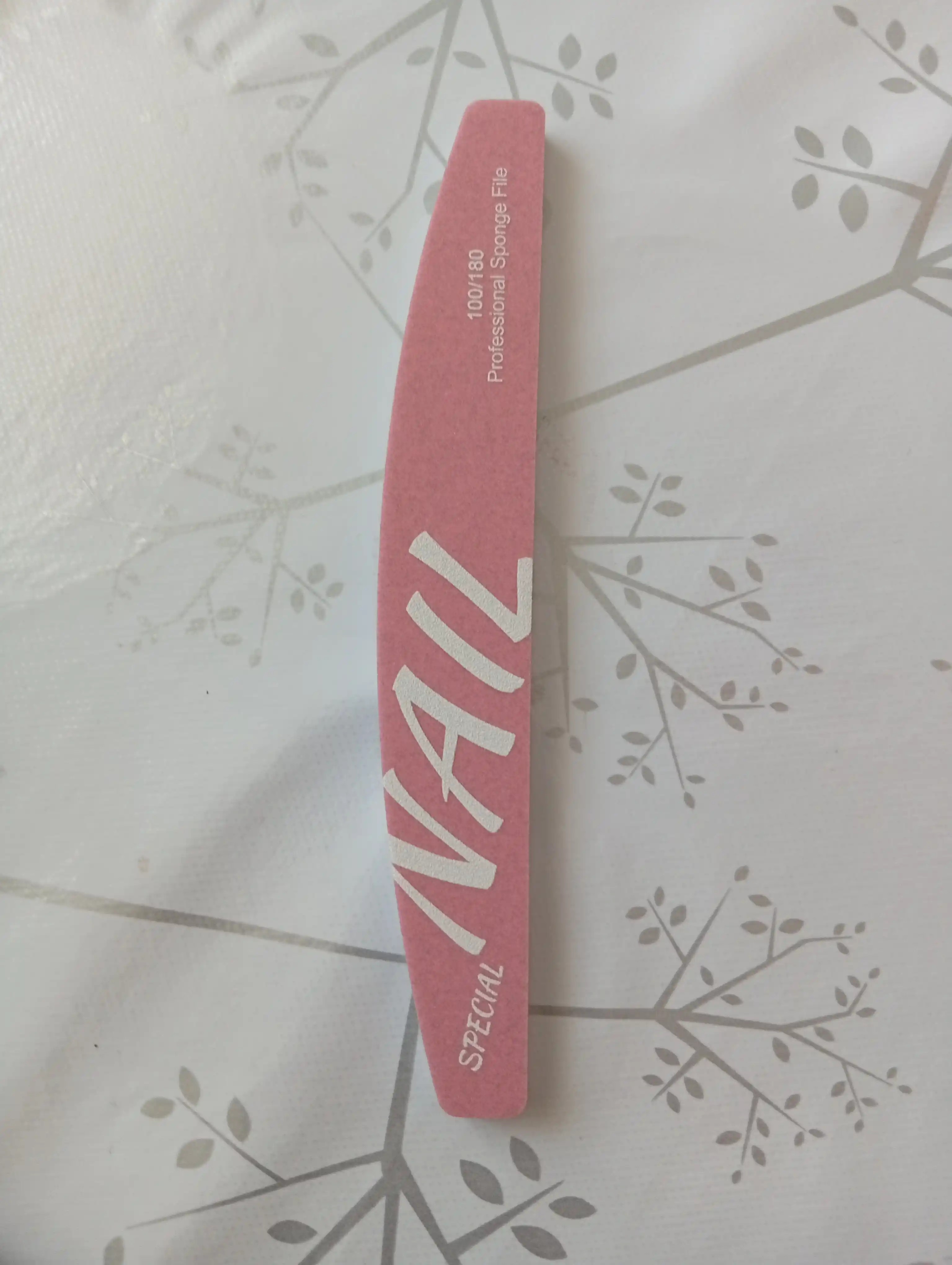 Ikki tomonlama manikyur pilkasi 100/180 grit