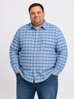 Синий