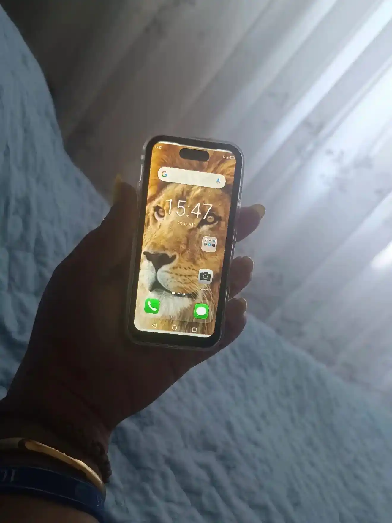 Bolalar uchun ixcham Air mini sensorli telefoni, 2 SIM