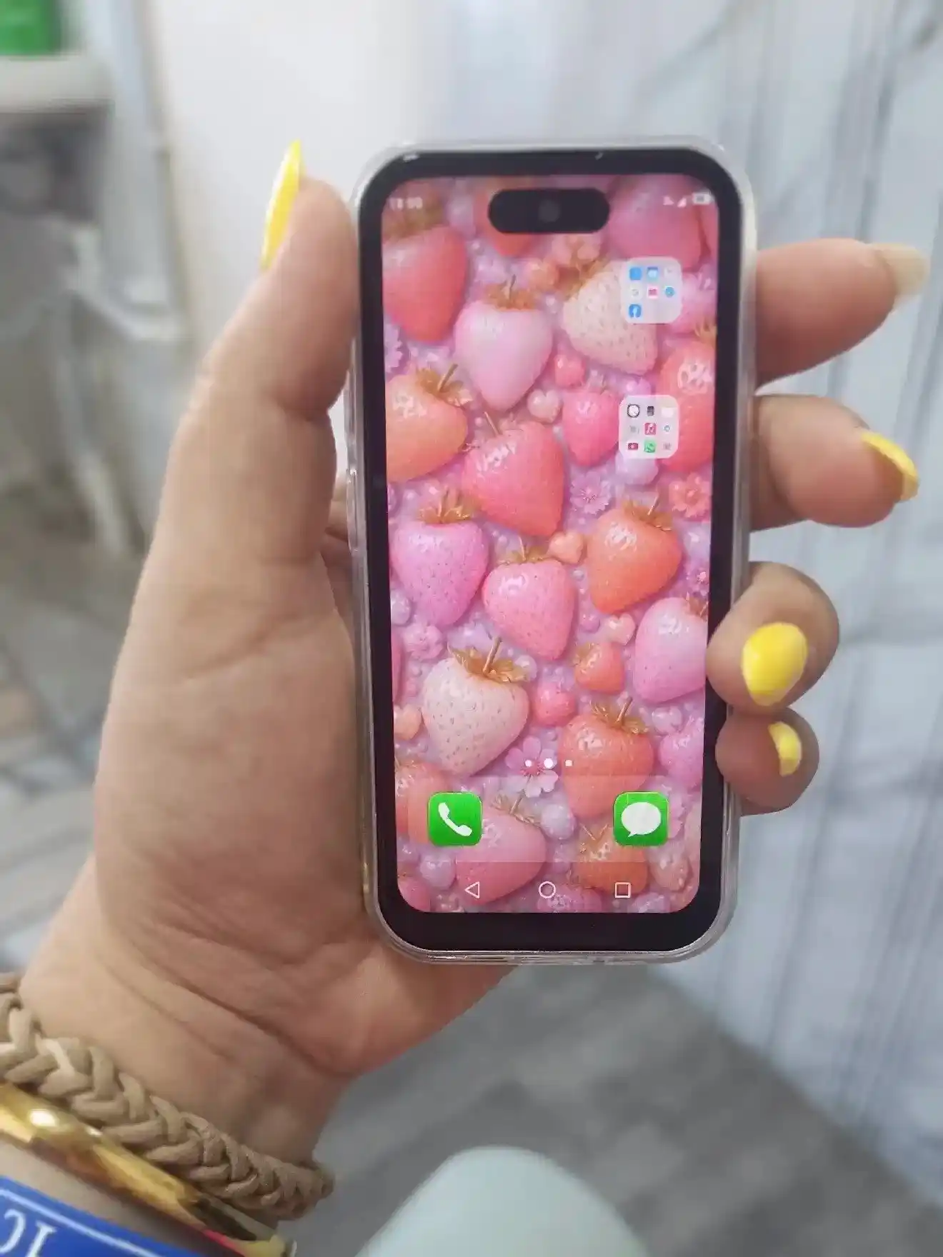 Bolalar uchun ixcham Air mini sensorli telefoni, 2 SIM