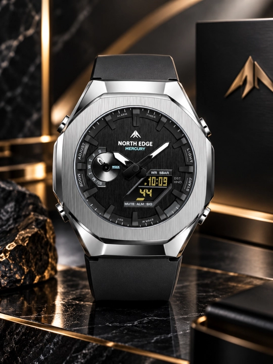 Часы North Edge Mercury Silver