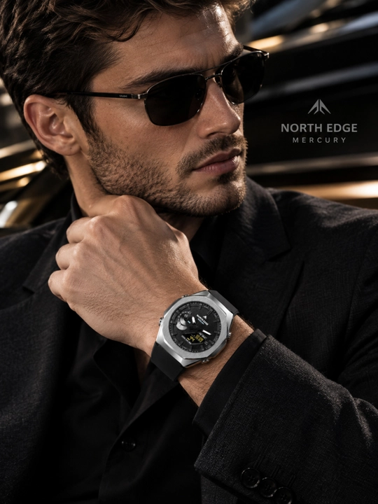 Часы North Edge Mercury Silver