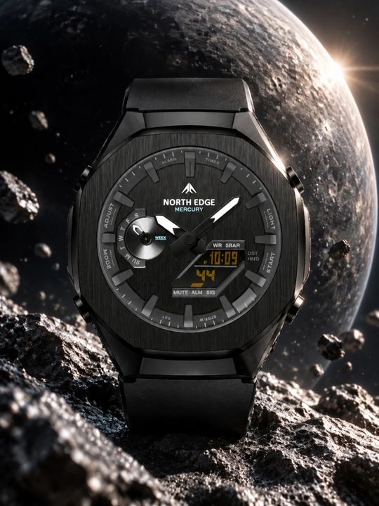 Часы North Edge Mercury Black