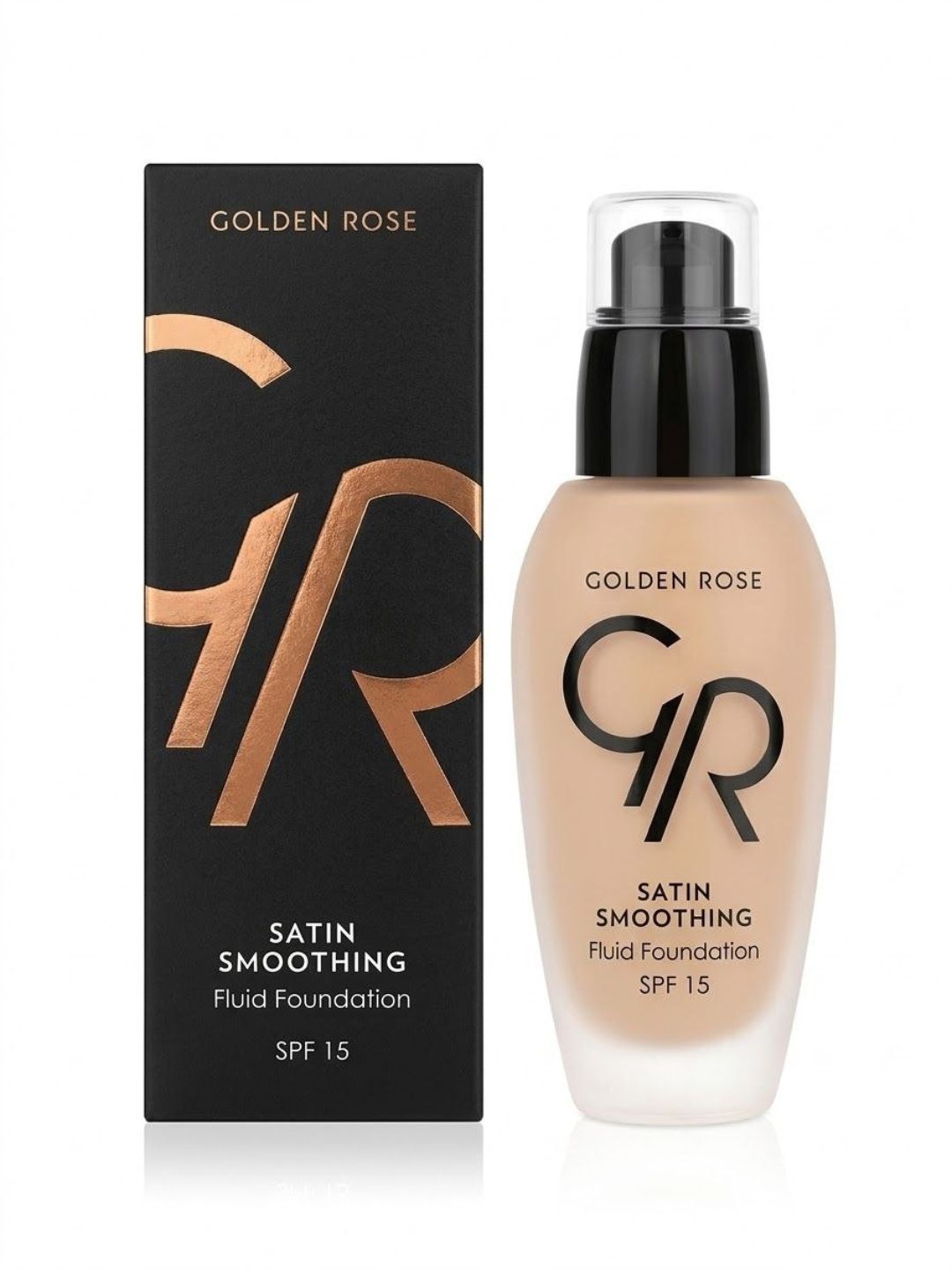 Golden Rose Satin Smoothing Fluid Foundation SPF 15 - 