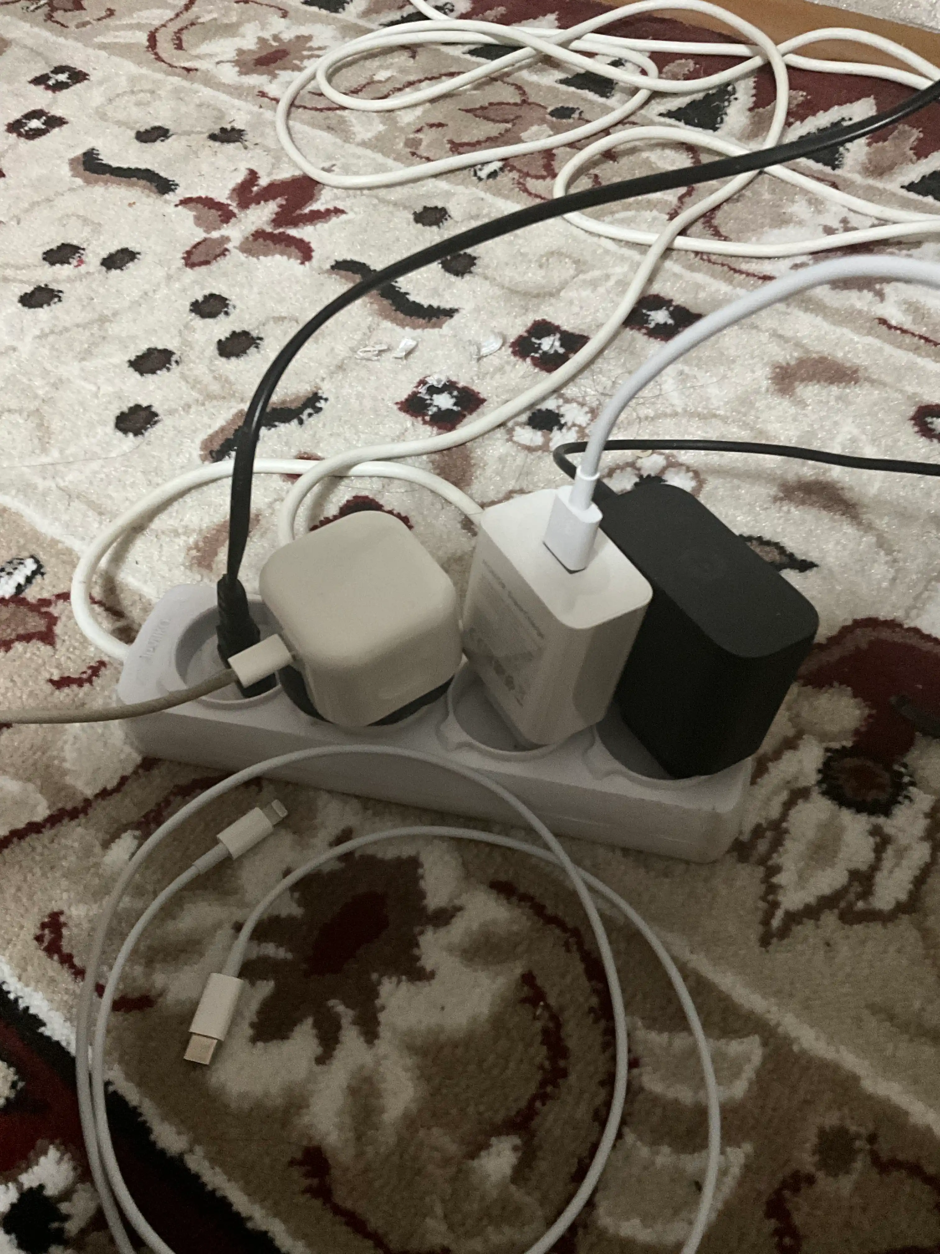 Зарядка 20W для iPhone с Lightning кабелем, переходник в подарок, гарантия 1 год