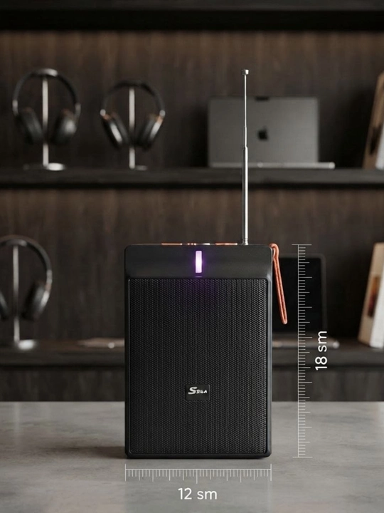 Portativ Bluetooth Karnay — TF Card, USB va FM - 