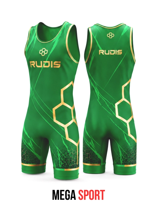 RUDIS erkaklar uchun professional kurash formasi, elastik sport singleti