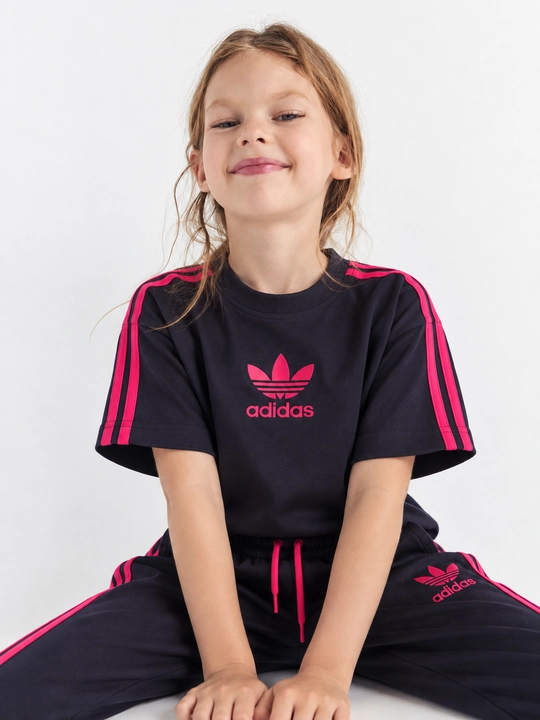 Спортивный костюм для девочек, 6–14 лет, футболка и штаны для физкультуры в школе