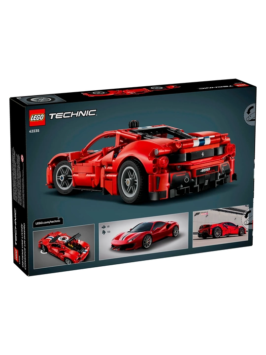 Конструктор LEGO Technic 42235 Ferrari 488 Pista, 882 деталей