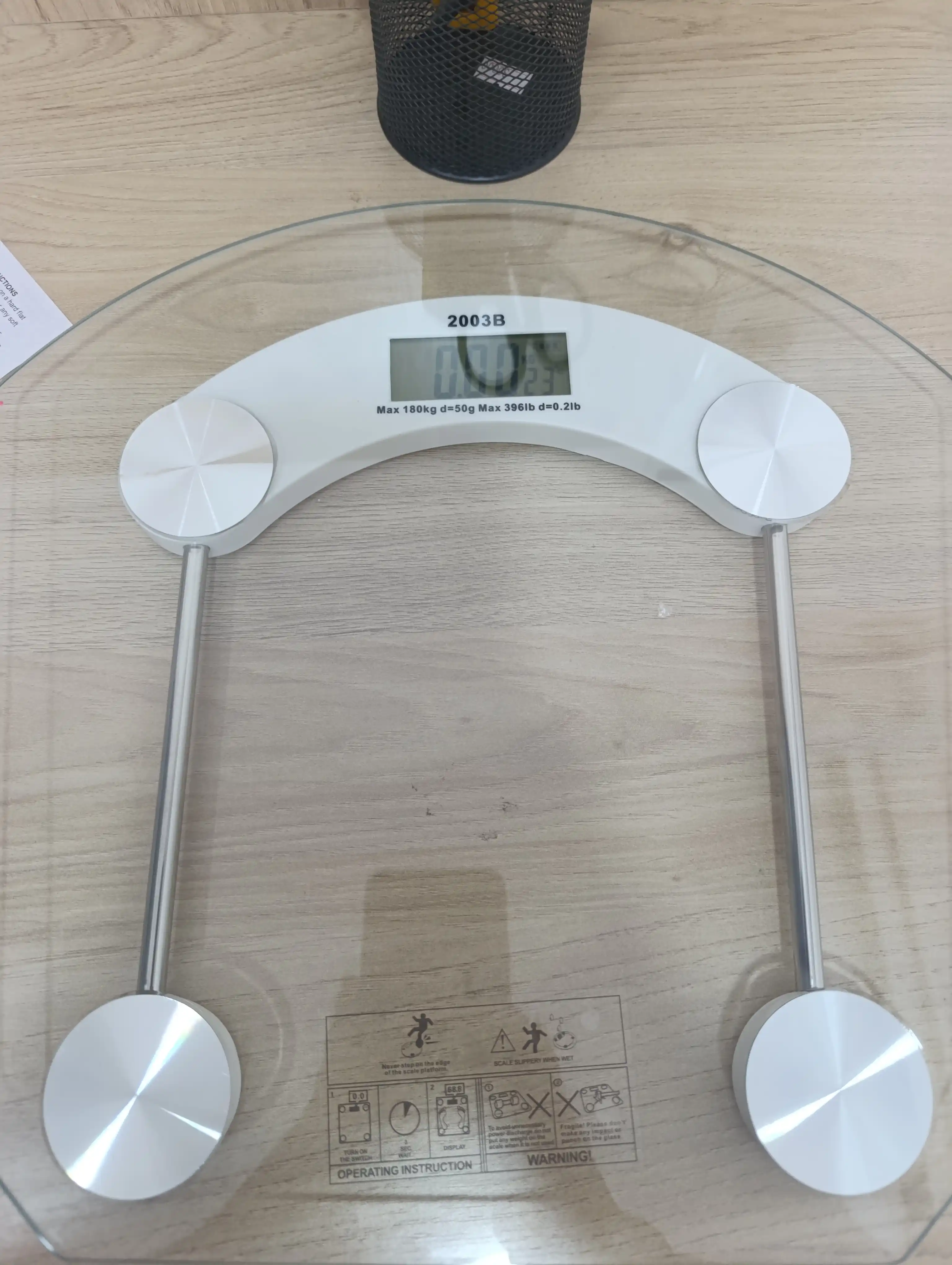 Elektron pol tarozi, fitnes tarozi, Vazn oʻlchash, tarozi, tana uchun, uy uchun, 180 kg