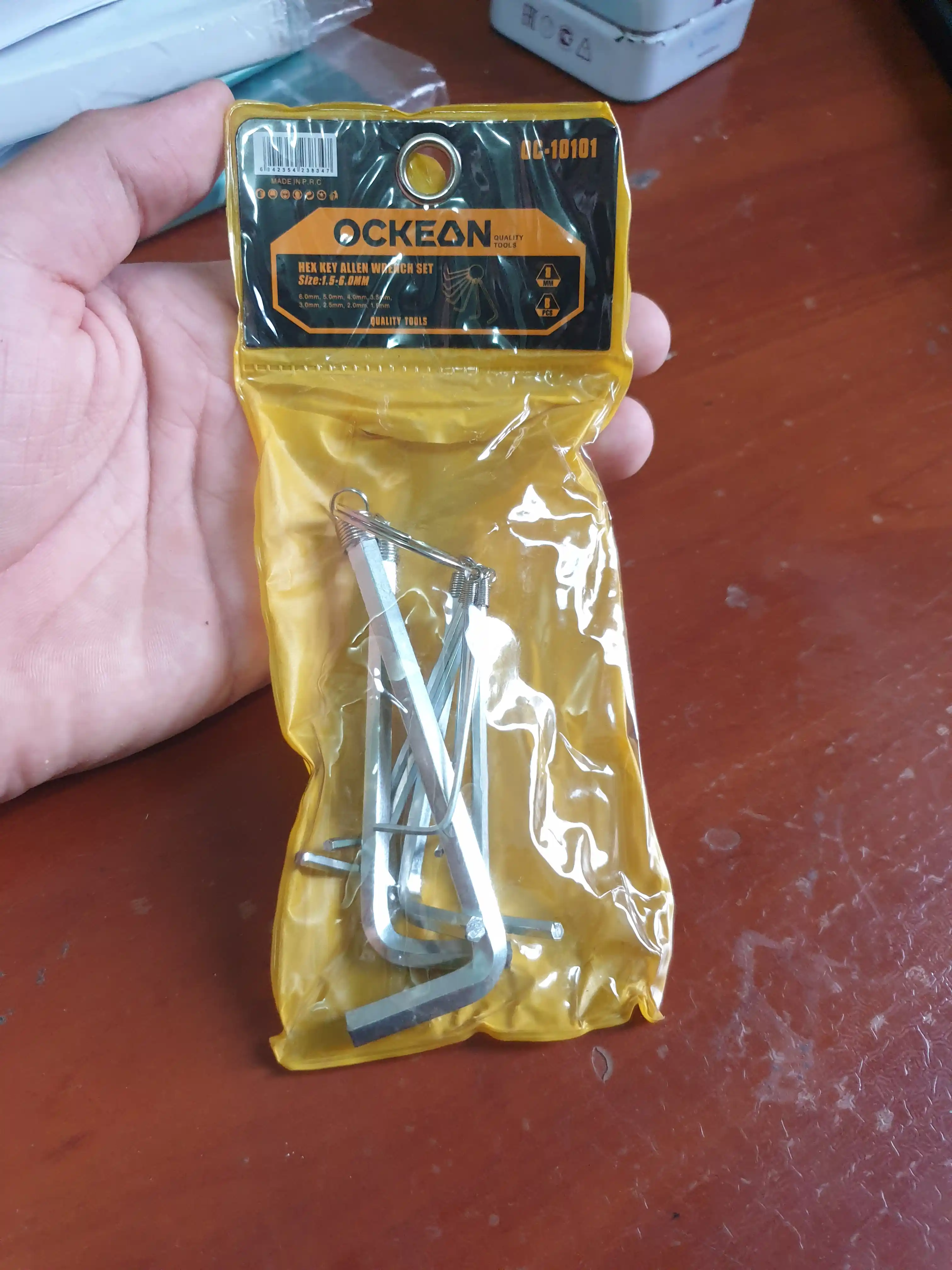 Набор шестигранных ключей OCKEAN