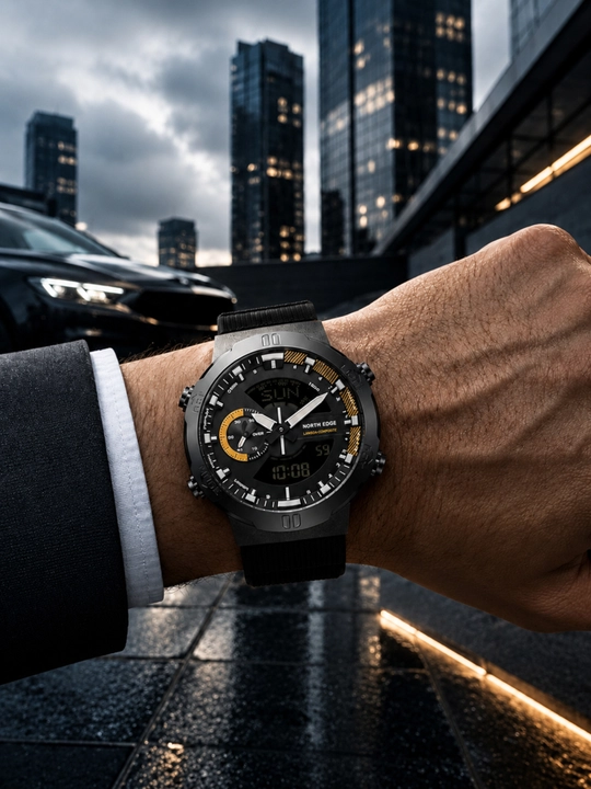 Часы North Edge Hornet Yellow