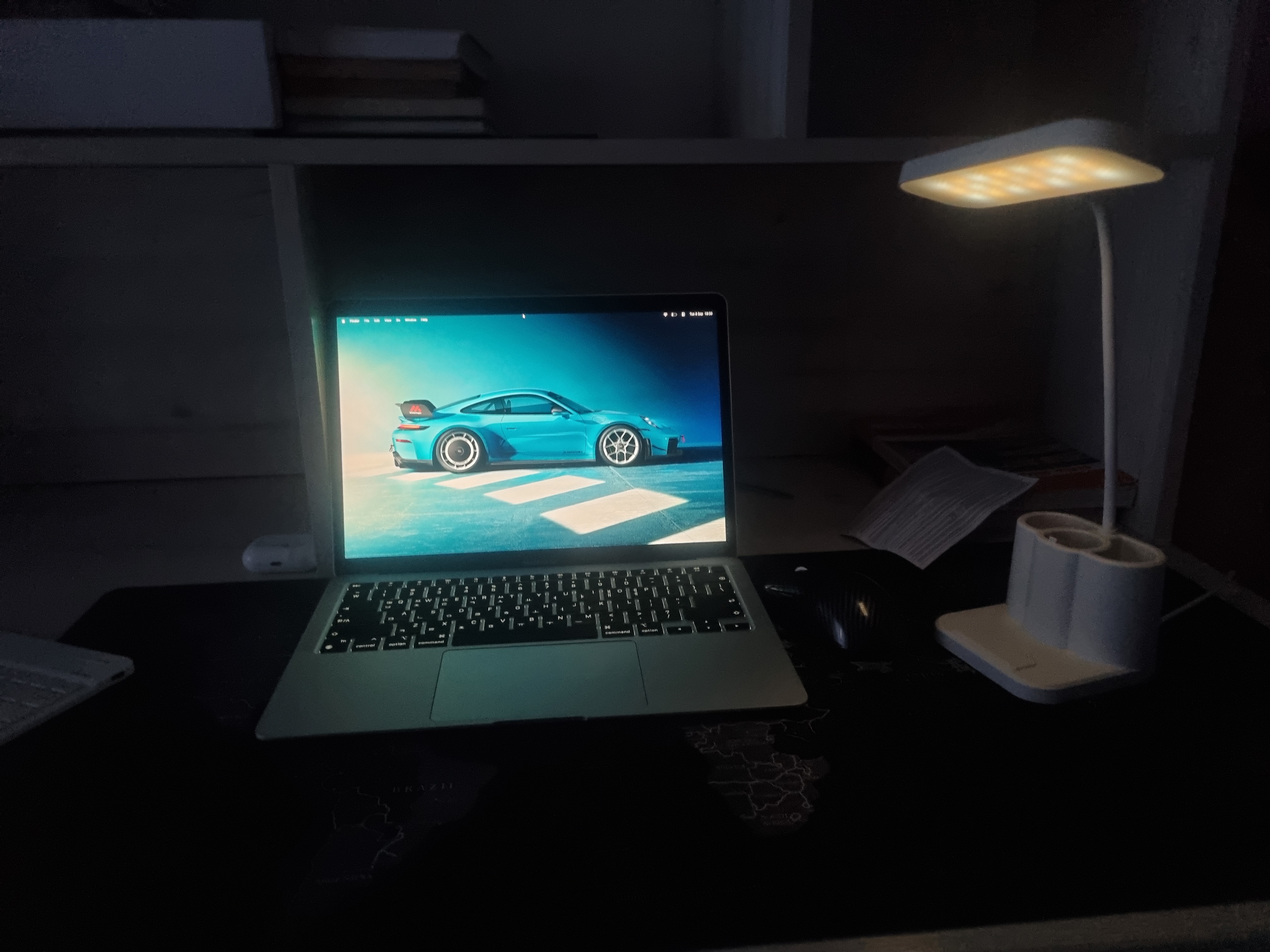 LED ko'p funksiyali stol chiroqi, sensorli chiroq, akkumulyator bilan va akkumulyatorsiz