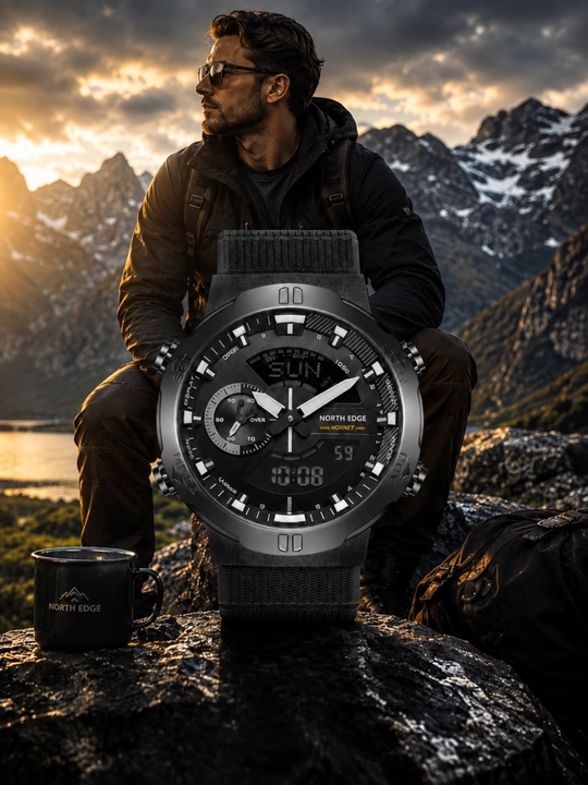 Часы North Edge Hornet Black