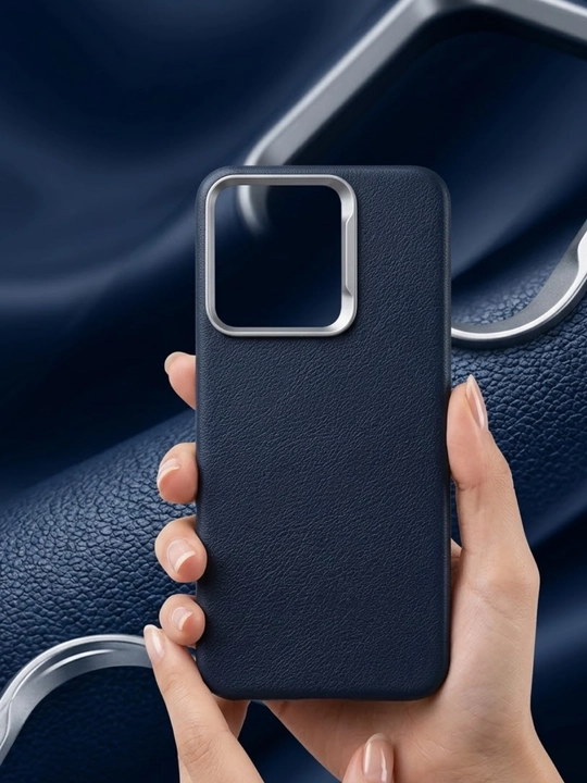 Redmi Note 13 uchun ko‘k himoya g‘ilofi — zamonaviy dizayn - 