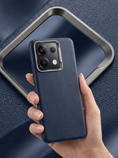 Redmi Note 13 uchun ko‘k himoya g‘ilofi — zamonaviy dizayn