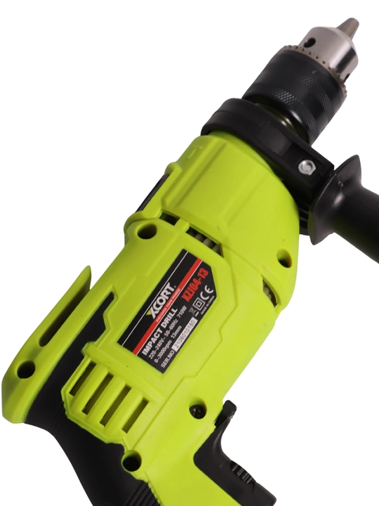 Zarbali drel XCORT 710 Vt + bolgarka 750 Vt, 13 mm / 115 mm, keys
