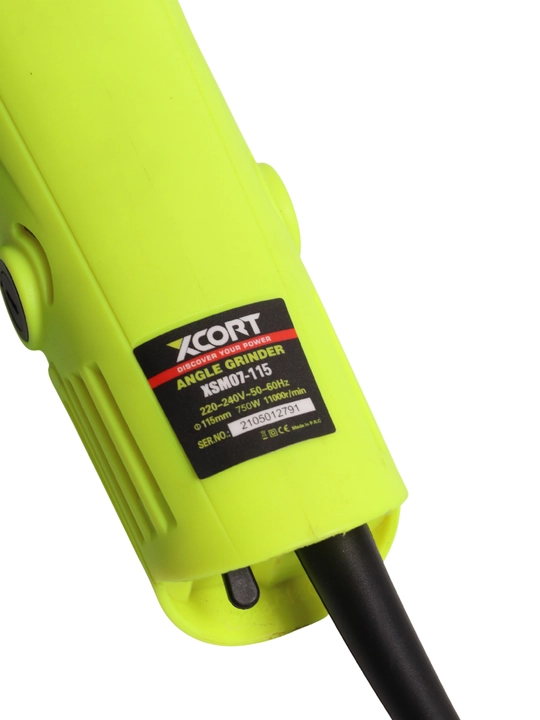 Zarbali drel XCORT 710 Vt + bolgarka 750 Vt, 13 mm / 115 mm, keys