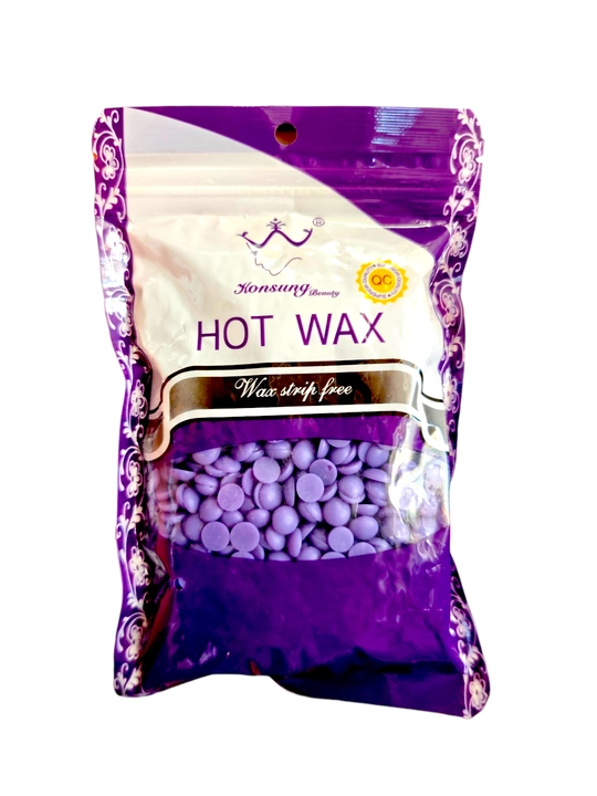 Konsung Beauty Hot Wax depilyatsiya uchun issiq mum granulalari, tasmasiz, 100 g