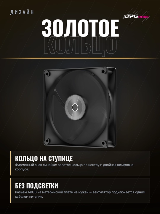 Вентилятор для корпуса Ocypus Delta F12 120 мм