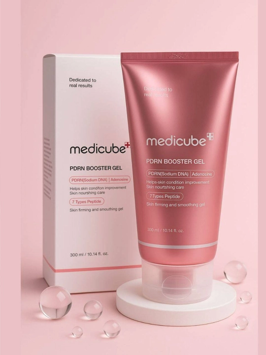 Medicube PDRN Booster Gel yuz terisi uchun mustahkamlovchi va silliqlashtiruvchi gel 300 ml - 