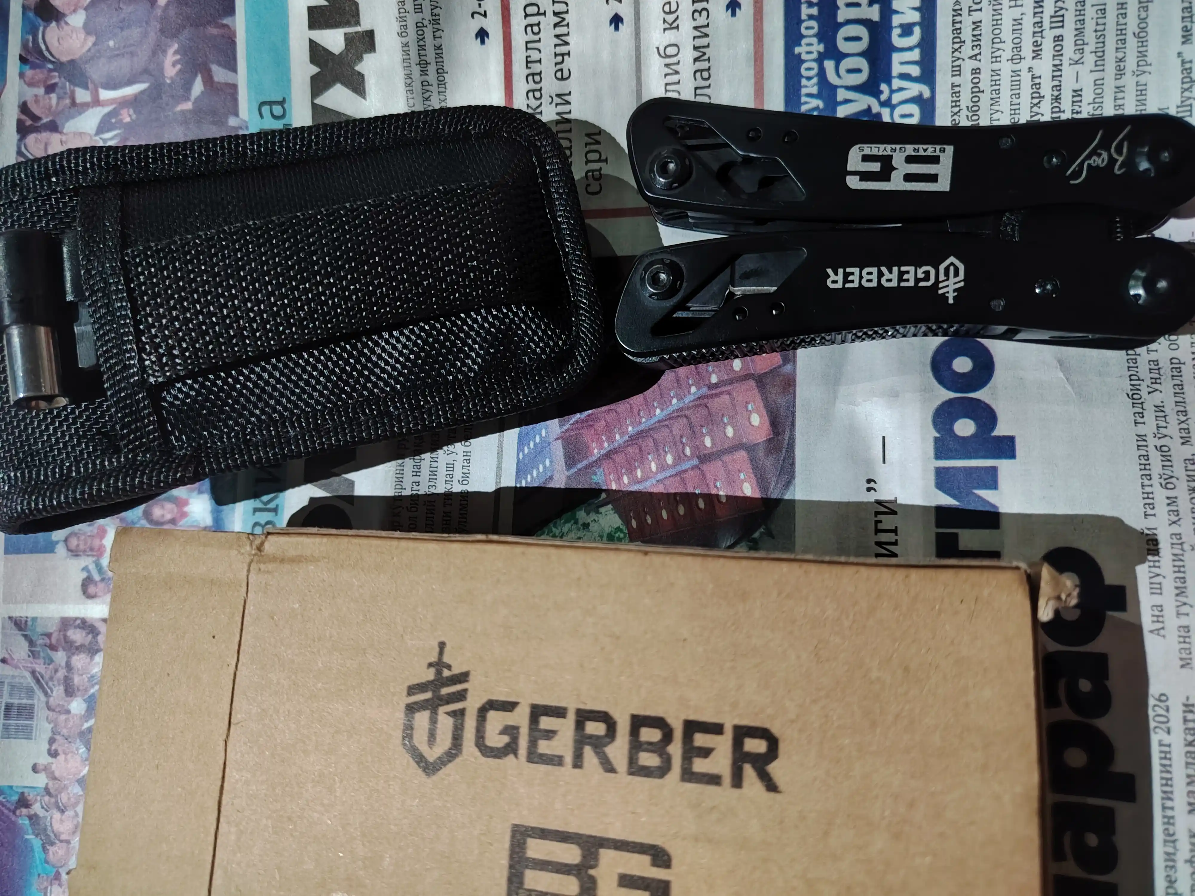 GERBER multitool bitlar to‘plami bilan