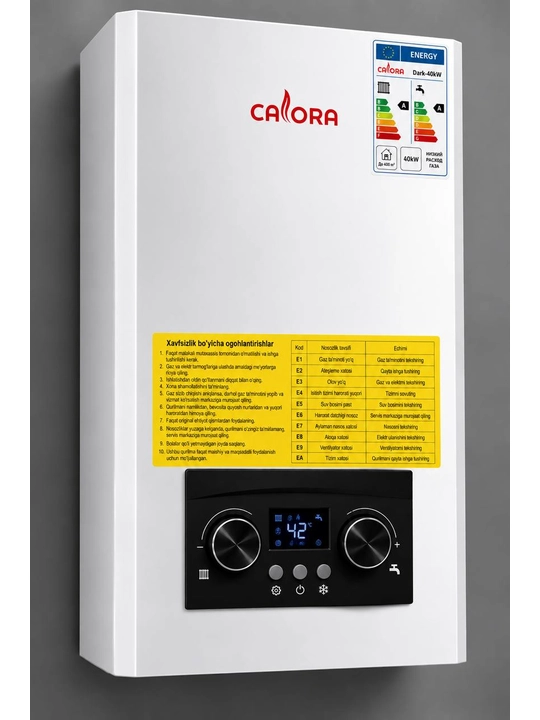 Ikki konturli gaz qozoni 24W