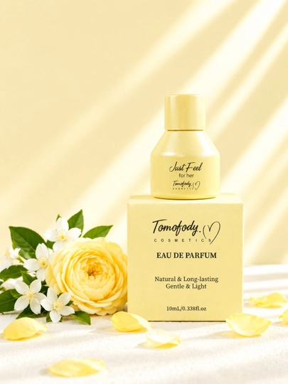 Ayollar uchun intim hushbo'ylangan atir - Tomofody Just Feel For Her Eau de Parfum 10 ml - 