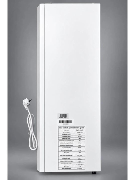 Ikki konturli gaz qozoni 24W