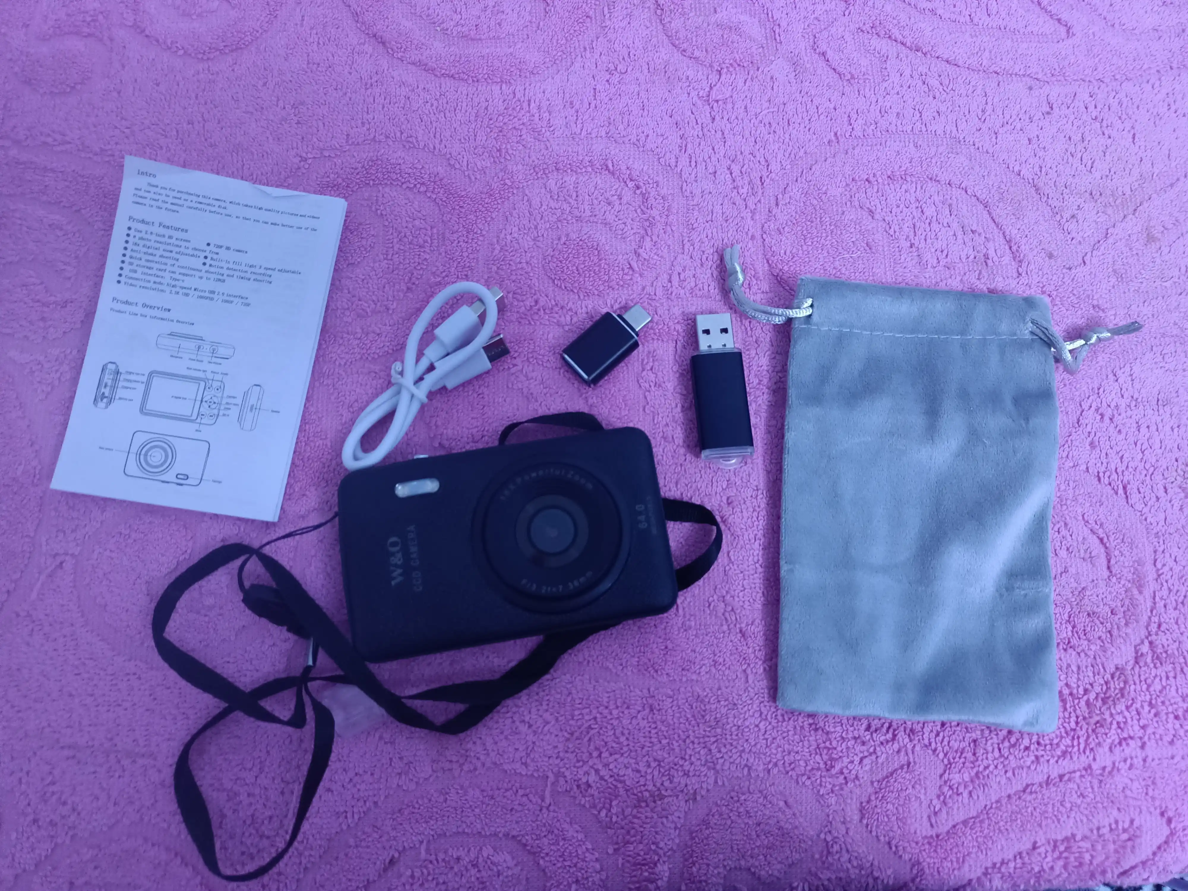 Raqamli fotoapparat, cho'ntak kamerasi, bolalar uchun kamera