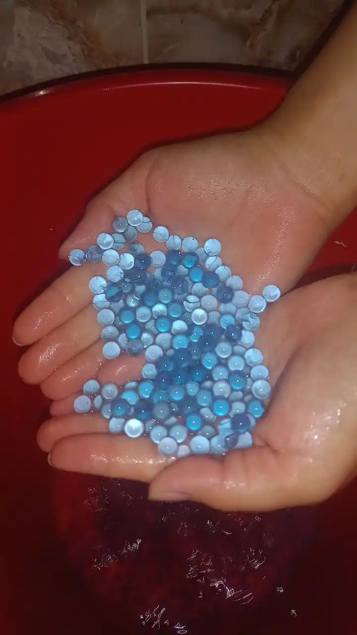 Orbiz o'qlari, gidrogel, 7-8mm, 25gr, 5000+ dona, suvda kattalashadigan
