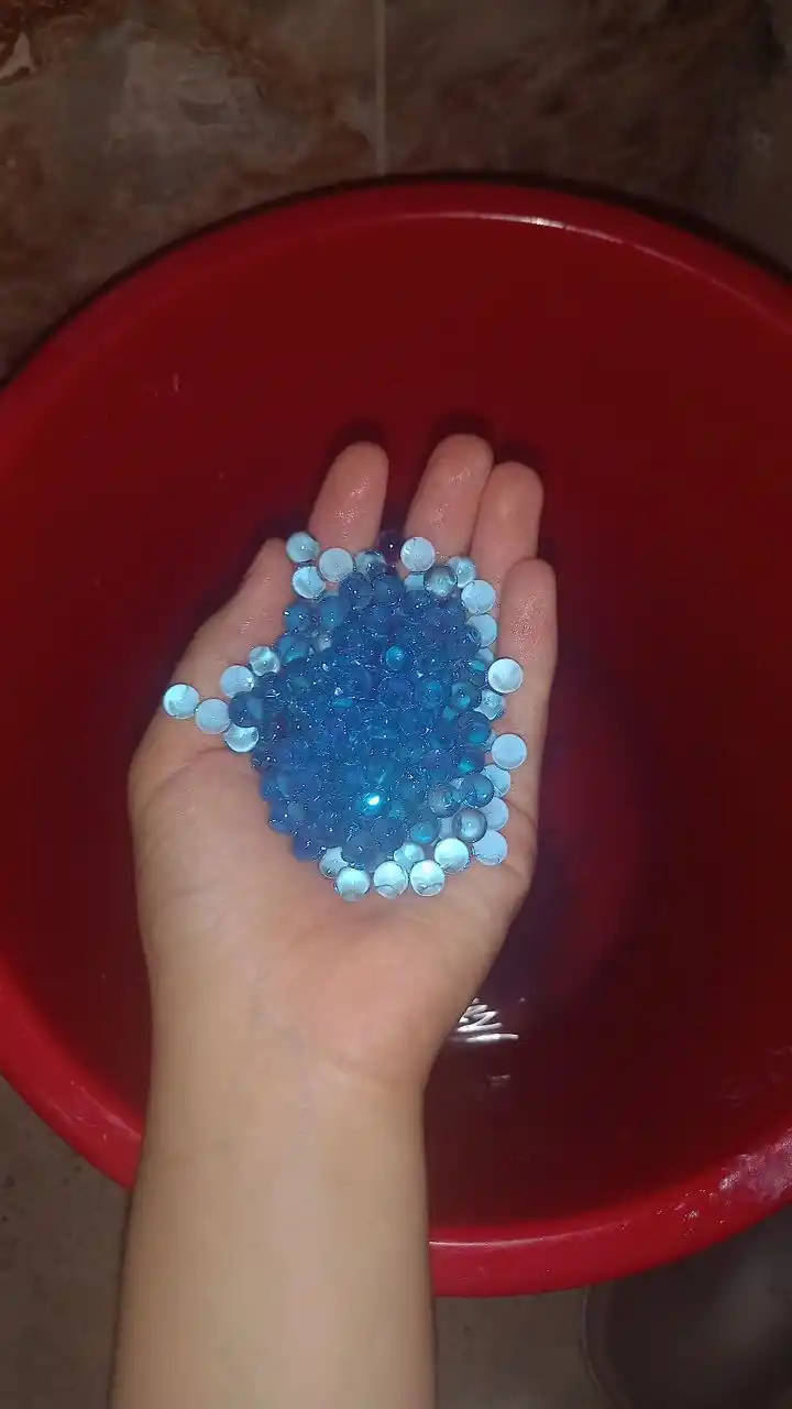Orbiz o'qlari, gidrogel, 7-8mm, 25gr, 5000+ dona, suvda kattalashadigan