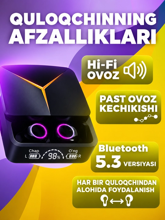 Simsiz Quloqchinlar M90 pro