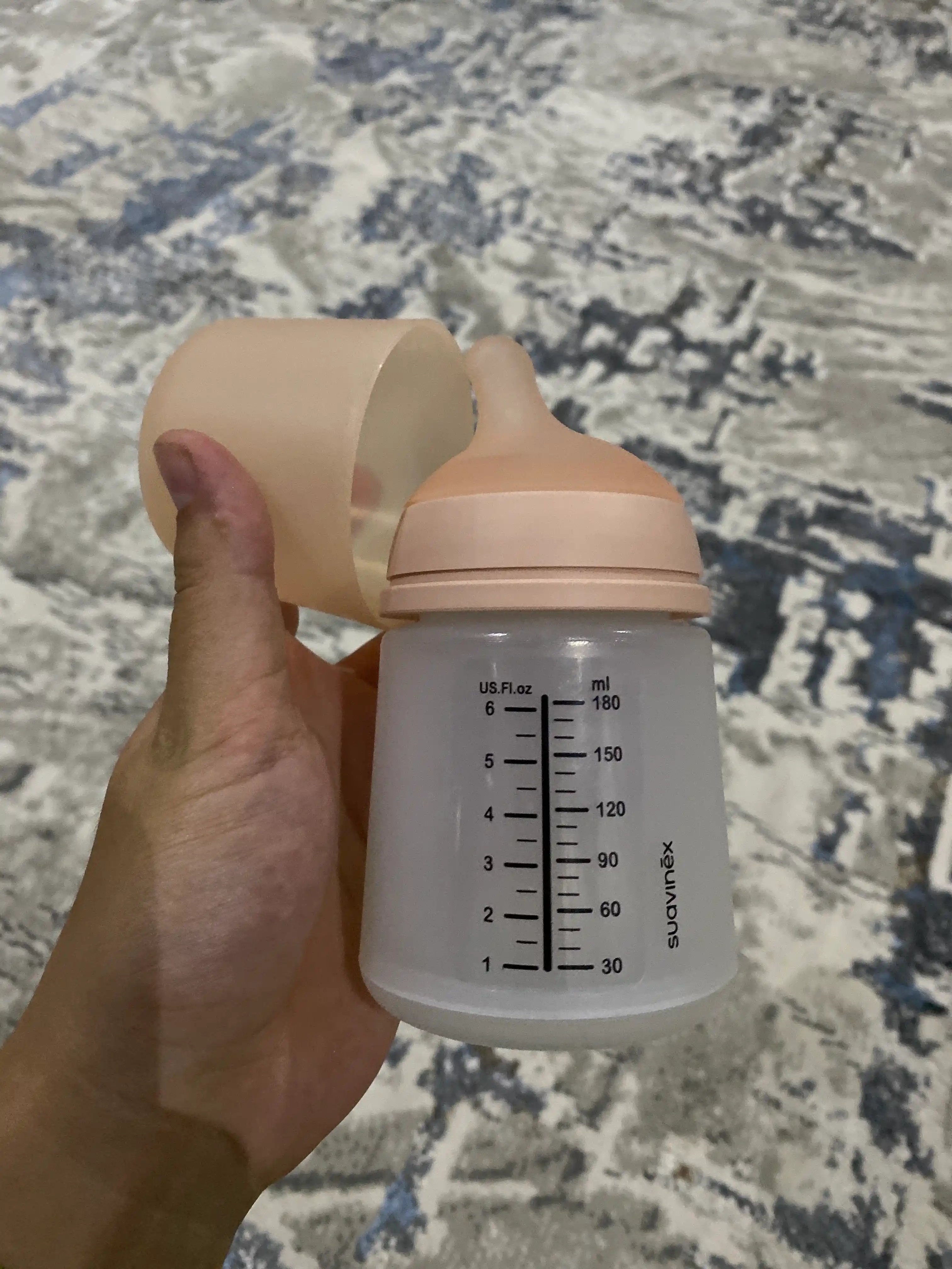 Suavinex Zero Zero kolikaga qarshi butilochka, 0 + oy, 180 ml