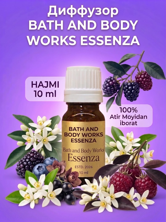 Havo namlagich, havo tozalagich, aromadiffuzor uchun efir moyi xushbo‘ylantirgichi - 