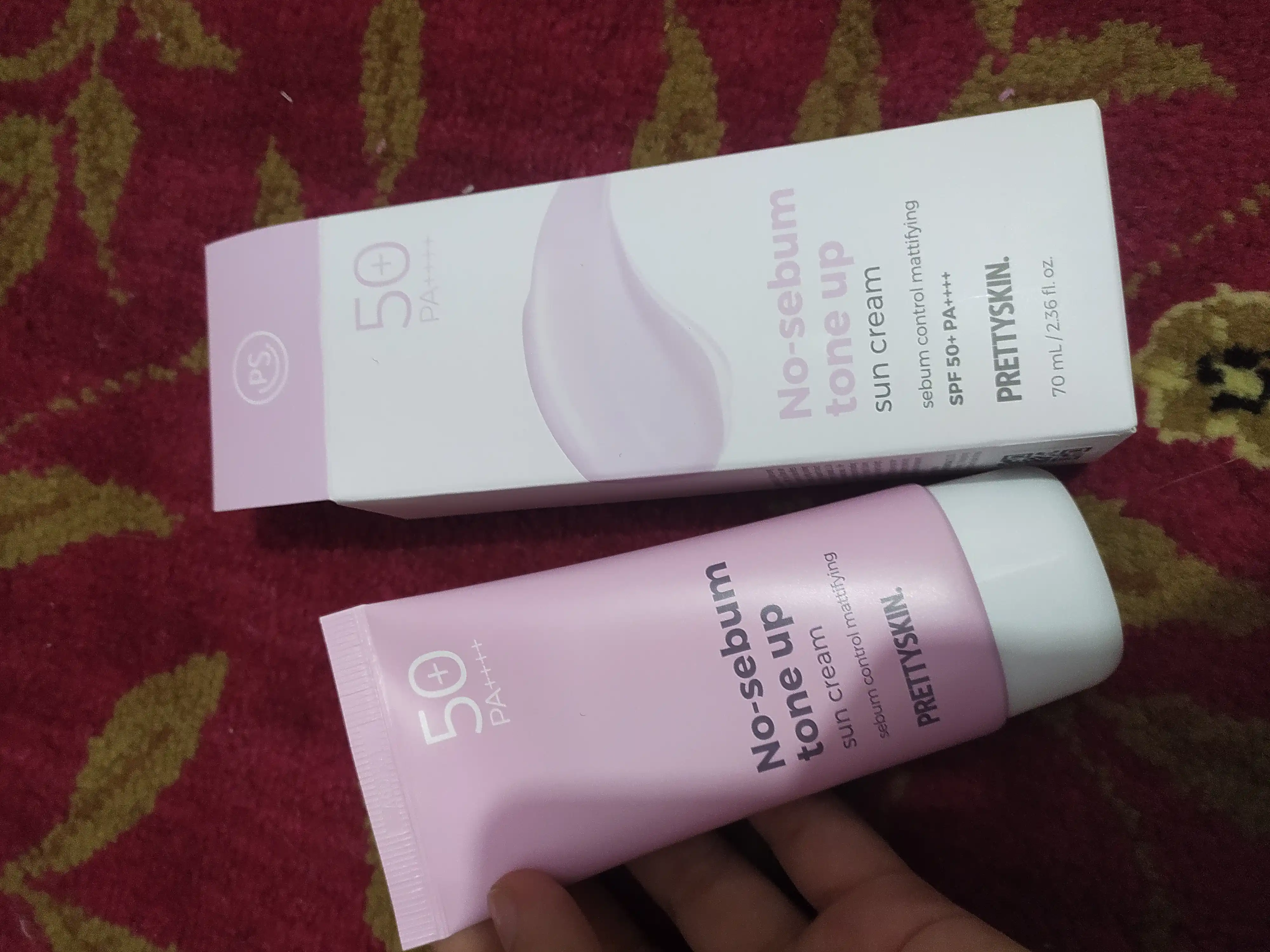 Quyoshdan himoyalovchi kremi Pretty Skin SPF50+ PA++++, 70 ml