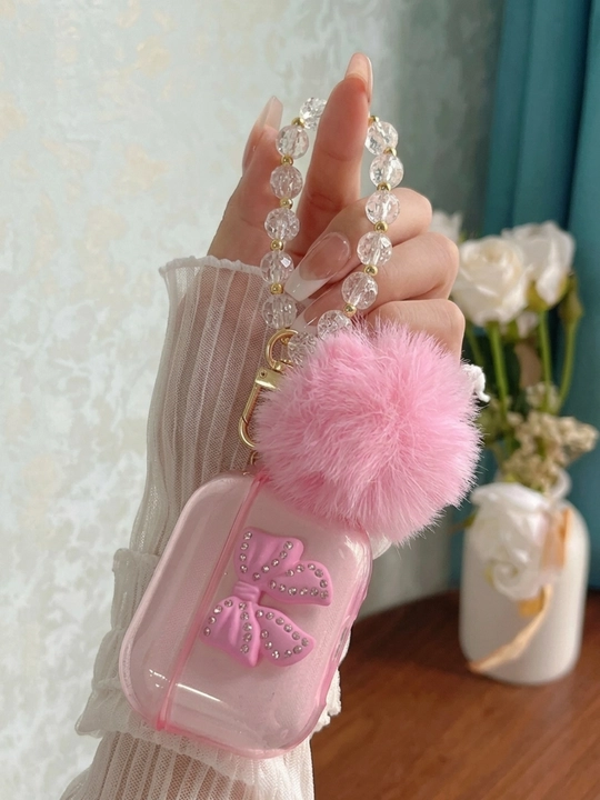 Красивый чехол для AirPods с брелоком и подвеской