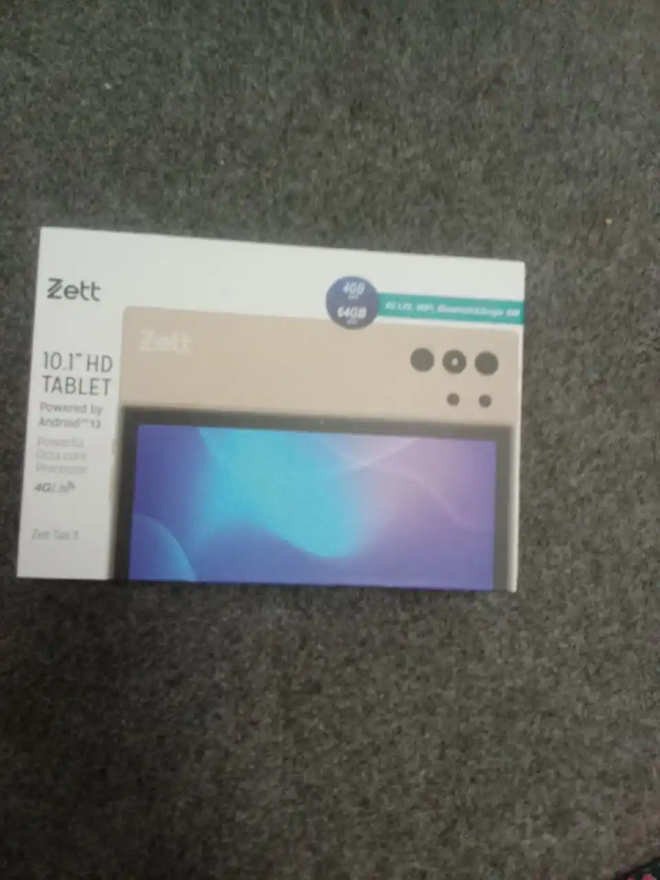 Planshet Zett Tab 5 10.1 inch IPS 4GB/64GB/ Android 13/ 1 SIM/ IMEI ro'yxatdan o'tgan