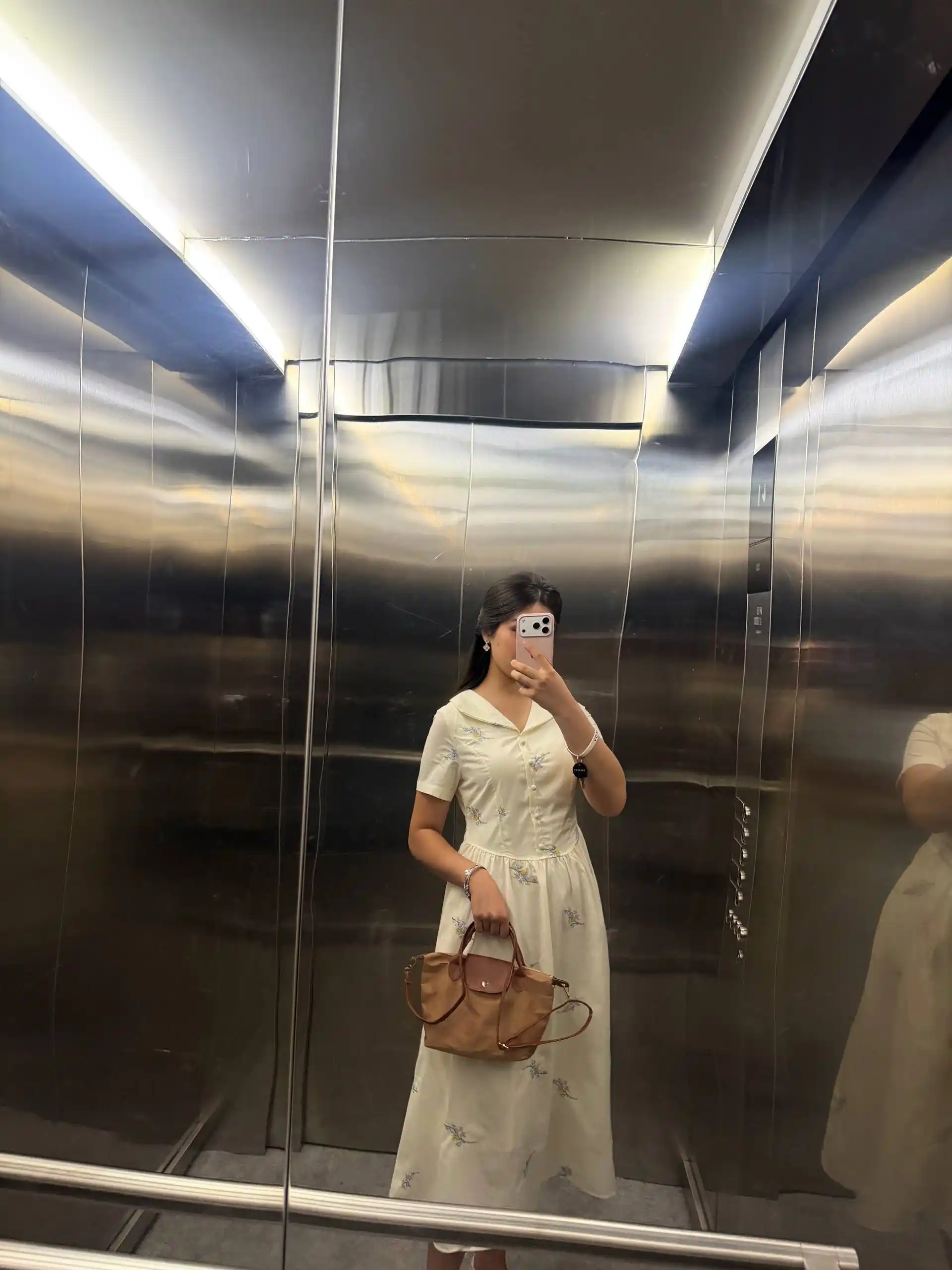 Ayollar uchun Longchamp uslubidagi sumka, oq longchamp katta razmer, kross-bodi, sumka