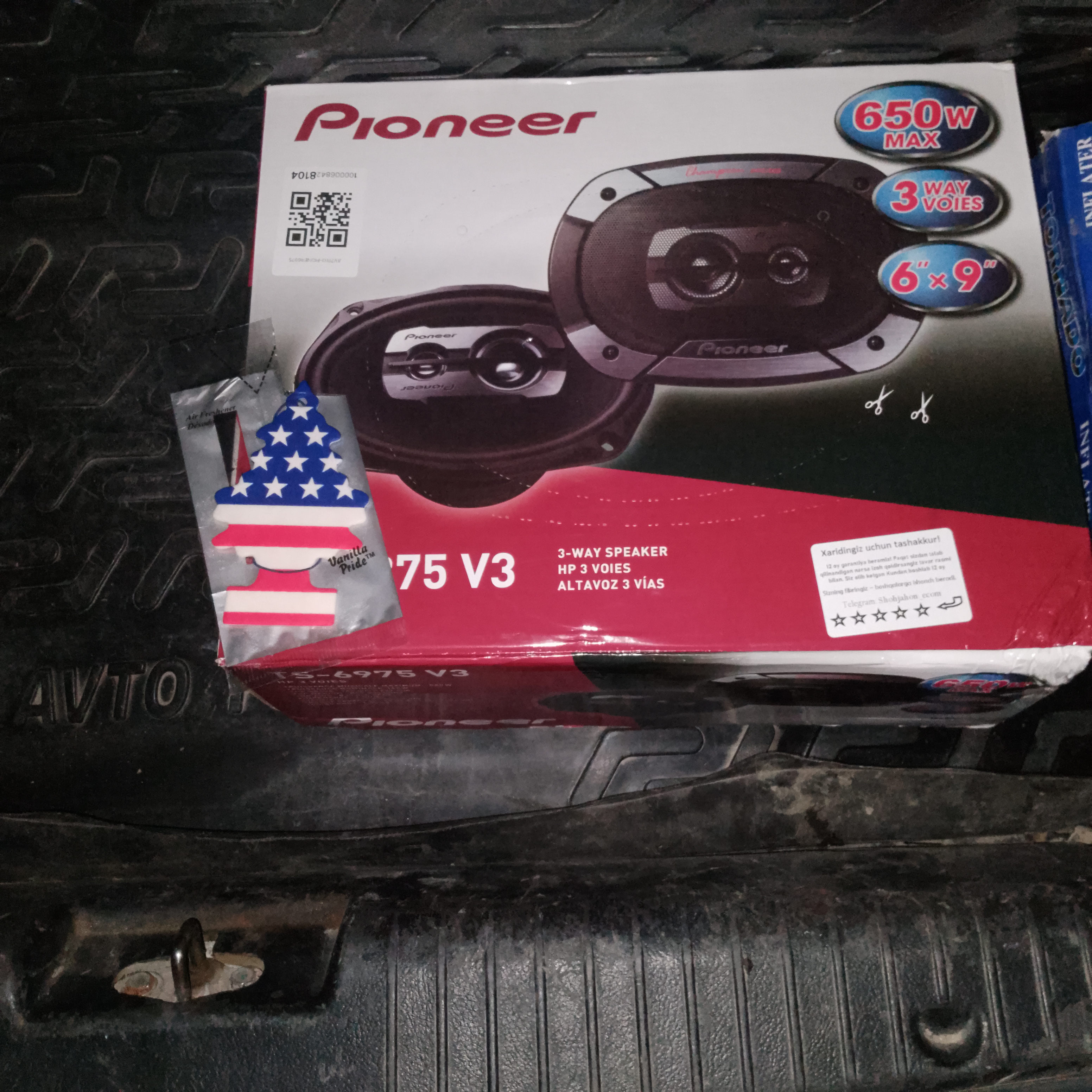 Кoлонка Pioneer V3 champion TS-6975, 550 Вт, усилитель не нужен
