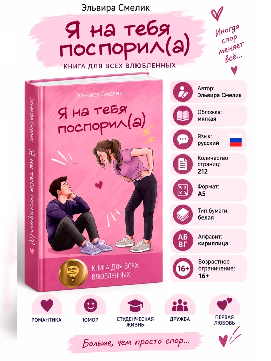 Я на тебя поспорил(а)
