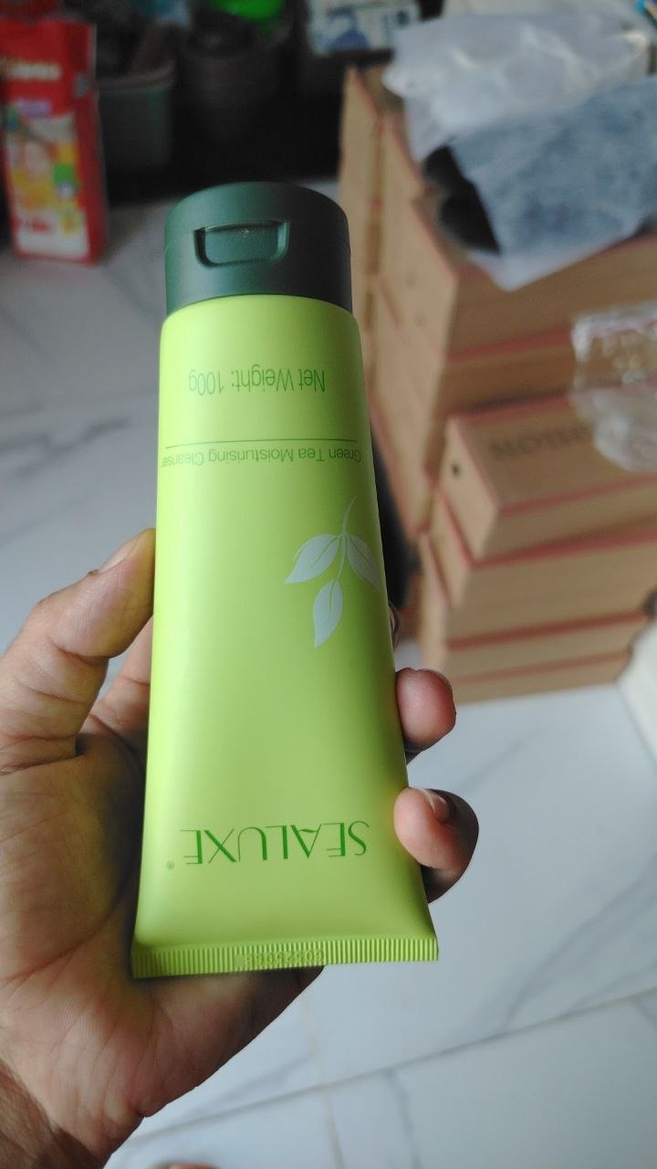 Greenleaf пенка, с зеленым чаем, для умывания, очищение лица