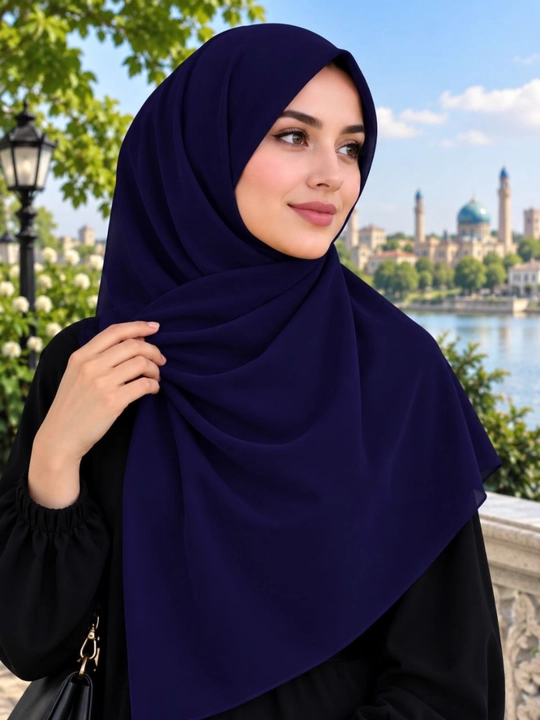 Ayollar hijob ro‘moli, zamonaviy Misr uslubidagi ro‘mol (140x140)