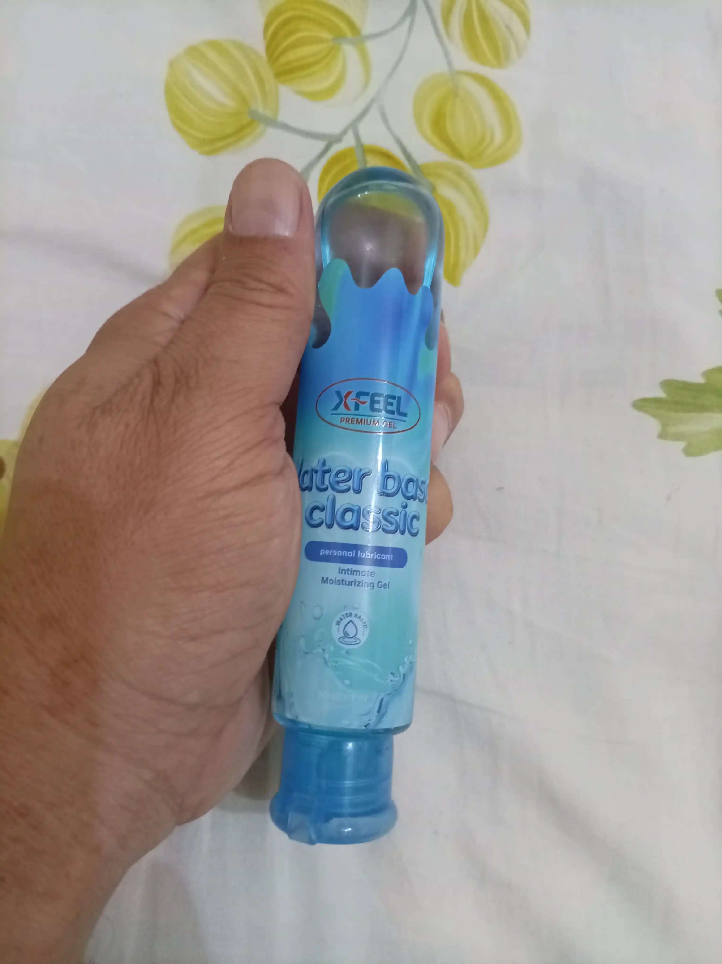 Gel moylash vositasi, mevali, suvga asoslangan, yeyish mumkin, "XFEEL", 80 ml